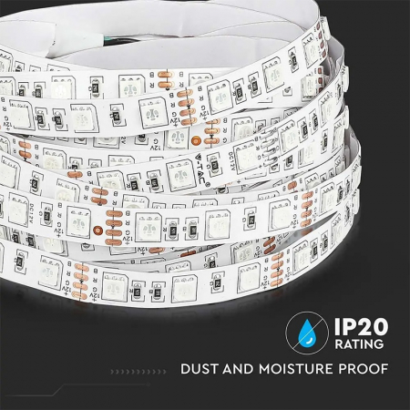 Banda led smd5050 60led/m rosu ip20 5m V-tac [10]