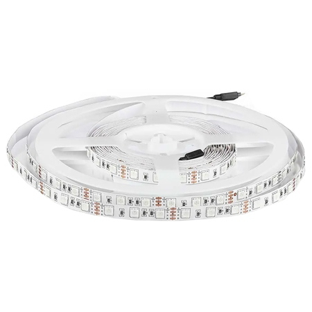 Banda LED 12V - Banda led smd5050 60led/m rosu ip20 5m V-tac