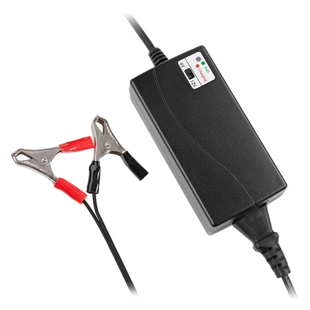 Panou fotovoltaic - (BAT1132) INCARCATOR ACUMULATORI PLUMB 6V/12V (1800MA)