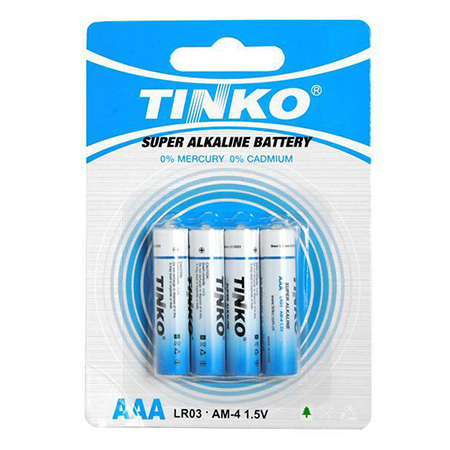 Baterii alcaline - BATERIE ALCALINA AAA/LR03 SET 4BUC