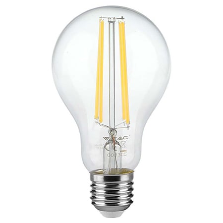 Becuri Led Cu Filament - BEC A60 E27 FILAMENT LED 12W 3000K ALB CALD