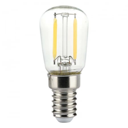 Bec e14 st26 cu filament led 2w 3000k alb cald V-tac [1]