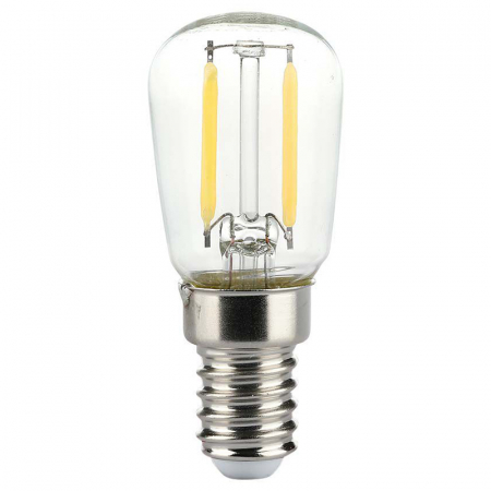 Bec e14 st26 cu filament led 2w 6500k alb rece V-tac [1]