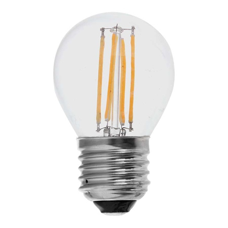 Becuri Led Cu Filament - BEC E27 G45 CU FILAMENT LED 4W 3000K
