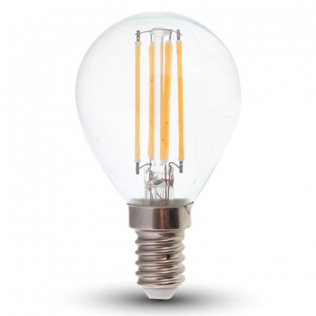 Bec filament led p45 e14 6w 130lm/watt 4000k alb neutru V-tac [1]