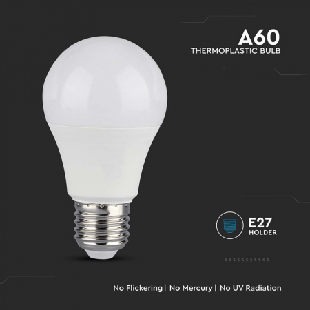 Bec LED A60 E27 10.5W 4000K ALB NEUTRU [5]