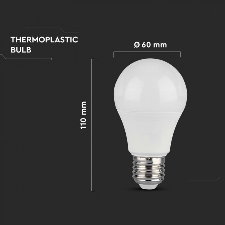 BEC LED A60 E27 10.5W 6500K ALB RECE [3]