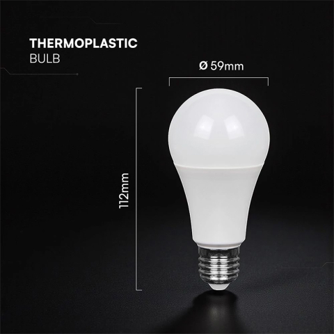 BEC LED A60 E27 10.5W 6500K ALB RECE CIP CREE [3]