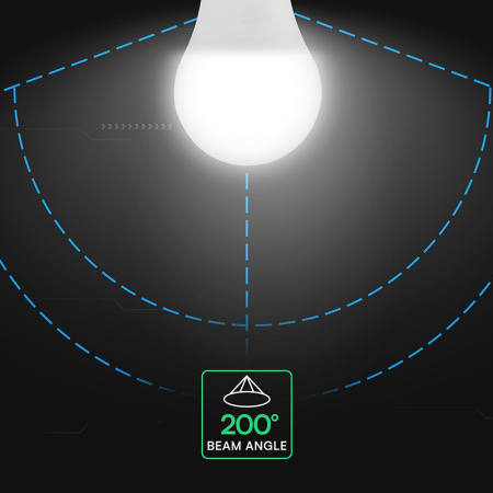 BEC LED A60 E27 8.5W 6500K ALB RECE CIP CREE [5]