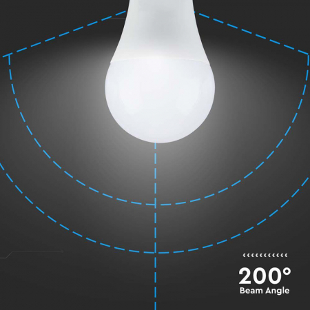 Bec Led A65 E27 17W 3000K ALB CALD [6]