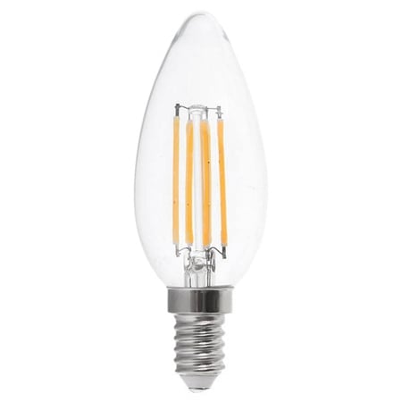 Becuri Led Cu Filament - Bec led e14 6w cu filament 6400k alb rece V-tac
