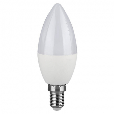 Bec Led E14 C37 4.5W 3000K ALB CALD, CIP SAMSUNG [1]