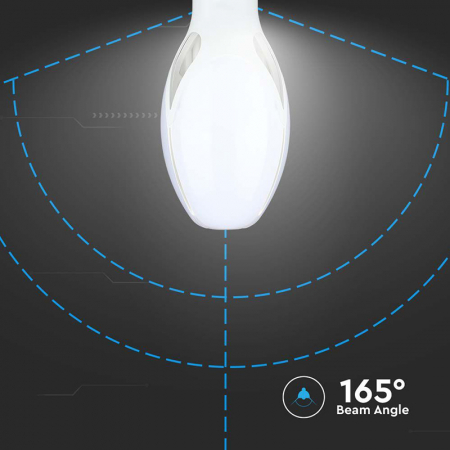 Bec led e27 36w 4000k alb neutru cip samsung V-tac [10]