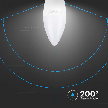 BEC LED E27 4.5W 4500K ALB NEUTRU [5]