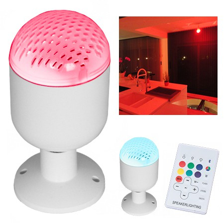 Becuri - Bec led e27 rgb 5w cu difuzor incorporat 5w