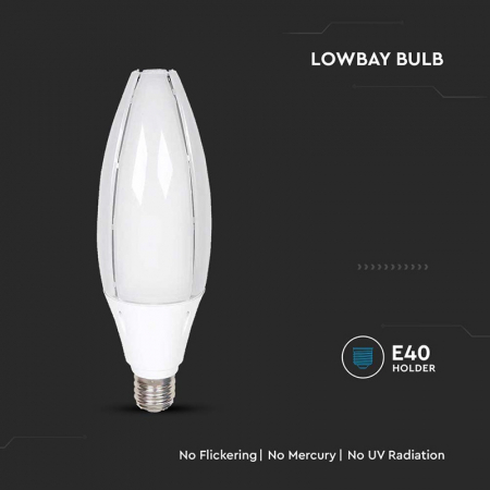 BEC LED E40 60W 6500K ALB RECE, CIP SAMSUNG [4]