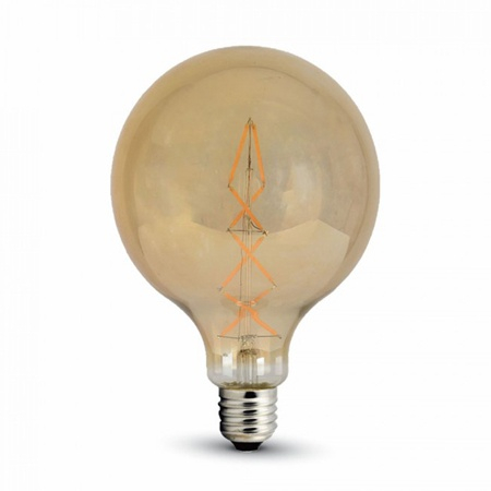 BECURI - BEC LED G125 E27 8W CU FILAMENT 2200K ALB CALD