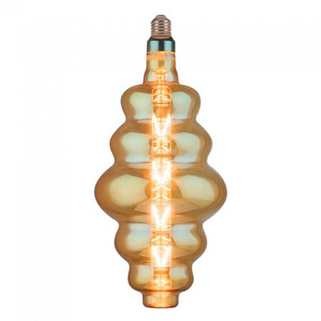 BECURI - Bec led g165 e27 8w cu filament 2200k alb cald model s180 V-tac