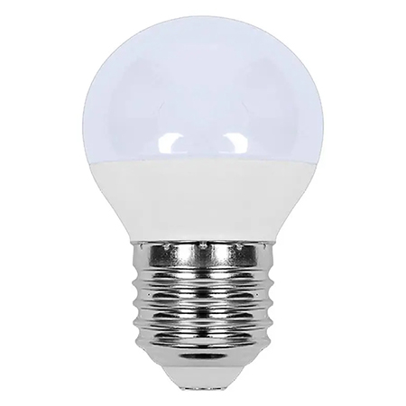 BECURI - BEC LED G45 E27 3.7W 3000K ALB CALD CIP CREE