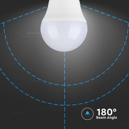Bec led g45 e27 4.5w 3000k alb cald V-tac [4]