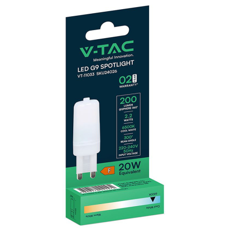 BEC LED G9 2.2W 6500K [2]