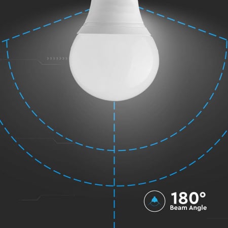 Bec led P45 E14 6.5W 4000K alb neutru, cip Samsung V-tac [5]