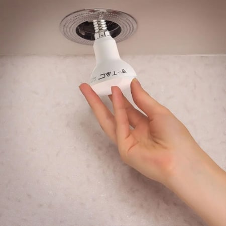 Bec led r39 e14 3w 3000k alb cald, cip Samsung V-tac [9]