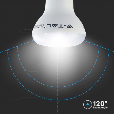 BEC LED R63 E27 8.5W 3000K ALB CALD, CIP SAMSUNG [6]