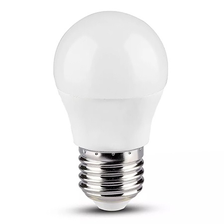 SMART HOME - Bec led smart e27 g45 4.5w rgb alb cald si rece V-tac