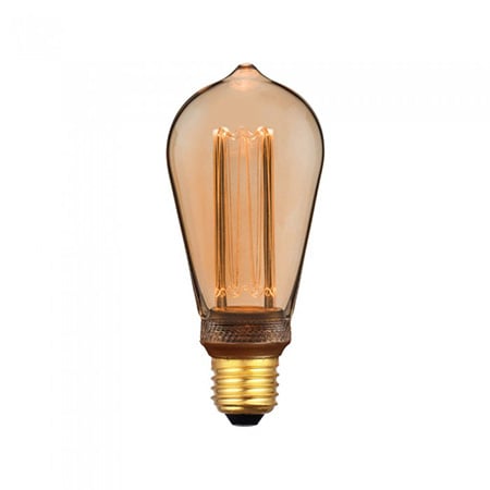 BECURI - BEC LED ST64 E27 4W CU FILAMENT1800K MODEL EDISON