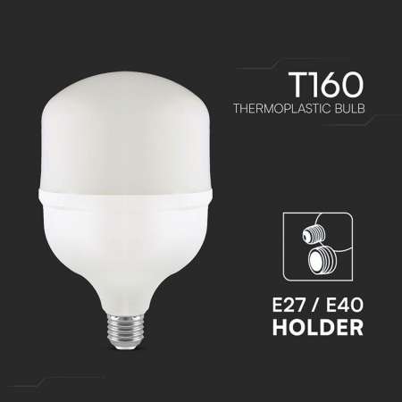 Bec led t160 e27/e40 60w 4000k alb neutru V-tac [5]