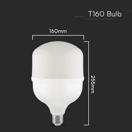 Bec led t160 e27/e40 60w 4000k alb neutru V-tac [3]