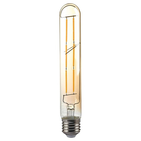 Becuri Led Cu Filament - Bec led t30 e27 cu filament 6w 2200k alb cald V-tac
