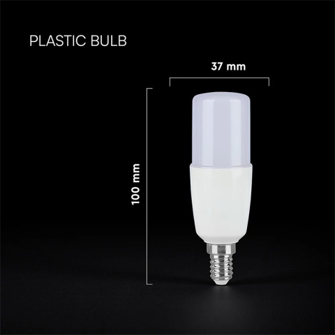 BEC LED T37 E14 7.5W 3000K ALB CALD CIP CREE [3]