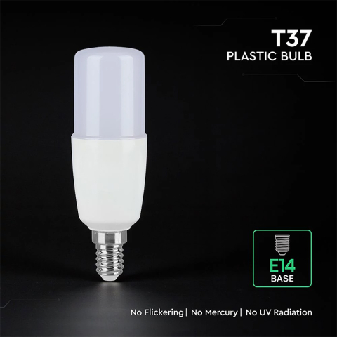 BEC LED T37 E14 7.5W 3000K ALB CALD CIP CREE [5]