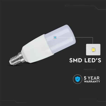 BEC LED T37 E14 7.5W 6500K ALB RECE [4]