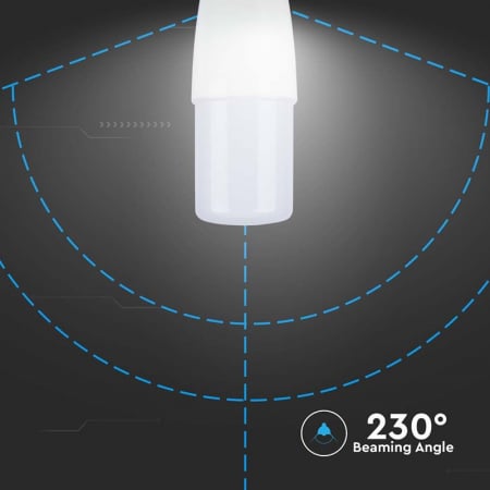 Bec Led T37 E14 9W 2700K ALB CALD [7]