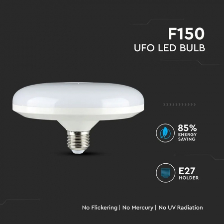 Bec led ufo 15w f150 e27 4000k alb neutru, cip samsung [5]
