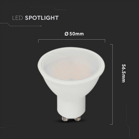 BEC SPOT LED GU10 10W 3000K ALB CALD, CIP SAMSUNG [4]