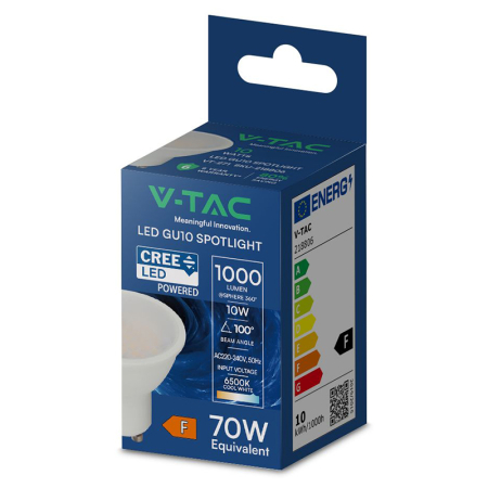 BEC SPOT LED GU10 10W 3000K ALB CALD, CIP CREE [2]