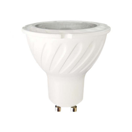 Bec spot LED GU10, 6W, 3000K, alb cald, cip Samsung, V-TAC [1]