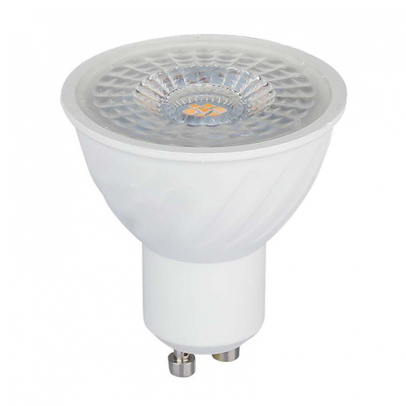 Bec spot led gu10 6w 6400k alb rece, cip samsung V-tac. [1]