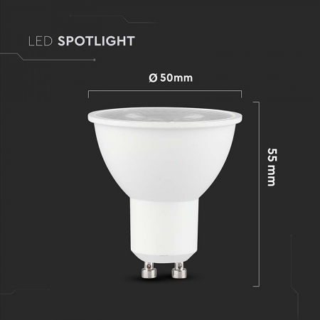 BEC SPOT LED GU10 7.5W 38' 4000K ALB NEUTRU, CIP CREE [3]