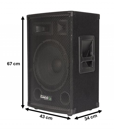 Boxe - BOXA 15"/38CM 200W RMS