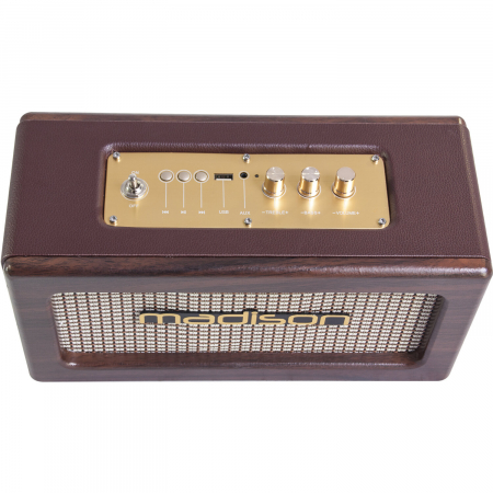 BOXA BLUETOOTH MODEL VINTAGE 2X10W MADISON [3]