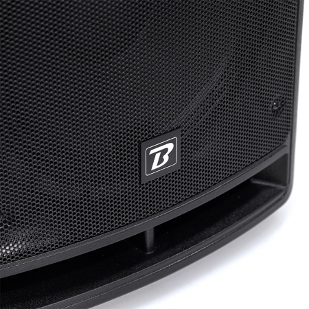 BOXA PORTABILA 12''/30CM + TWEETER 250W BT/USB/FM/SD + 2MIC VHF [2]