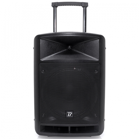 BOXA PORTABILA 12''/30CM + TWEETER 250W BT/USB/FM/SD + 2MIC VHF [7]