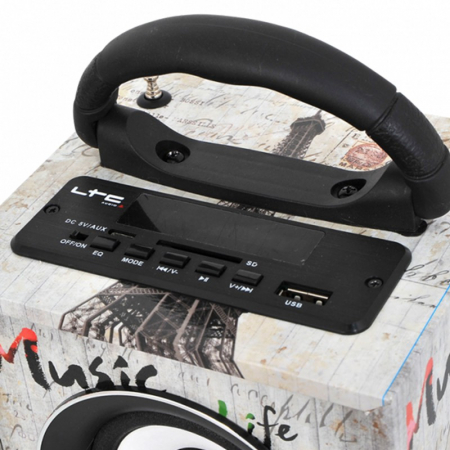 BOXA PORTABILA 12W CU USB/BT/SD/FM/AUX PARIS [4]