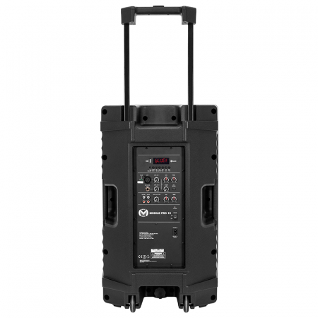 BOXA PORTABILA 15''/38CM 300W RMS TWS CU BT/USB + 2 MIC WIRELESS [5]