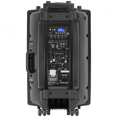Boxă Portabilă 15'' 800W | USB, MP3, Bluetooth, 12-230V [4]